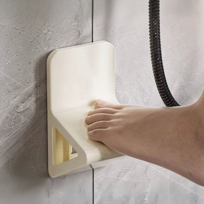 Pedal de baño pedal de baño ducha de baño pie artefacto de lavado de pies para mujeres embarazadas ancianos sin doblarse almohadilla de pie de pared