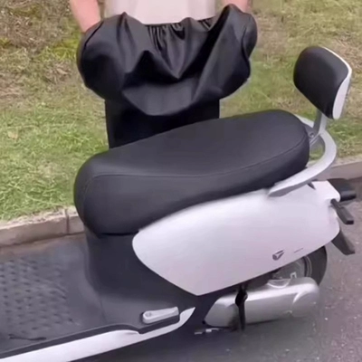 Cover, Thickened Motorcycle Wear-Resistant Leather — Motorcycle cushion