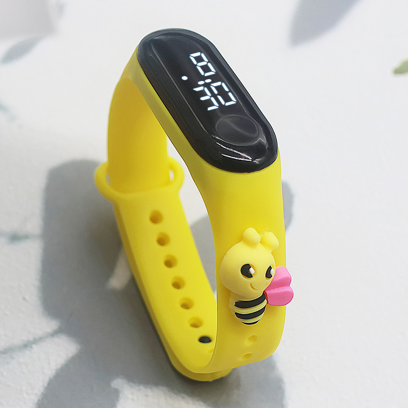 Nuevo reloj de muñeca de dibujos animados M3LED creativo tabla de regalo para niños estudiantes natación reloj impermeable sólo para ver el tiempo