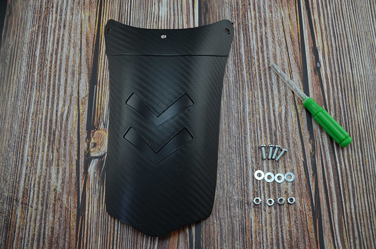 Suitable for motorcycle electric vehicle front fender, Haojue Honda 125 extended mudguard, universal rear wheel extended water-blocking cover