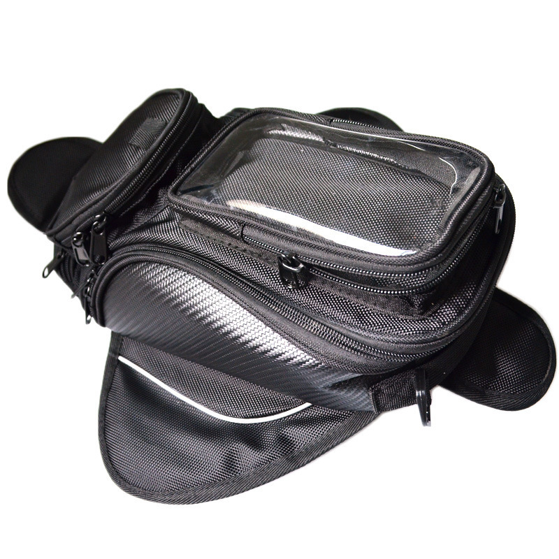Motorcycle Bag, Fuel Tank Bag, Motorcycle Supplies, Motorcycle Magnet Bag, Touch Screen Waterproof Large Screen Mobile Phone Bag, Riding Bag