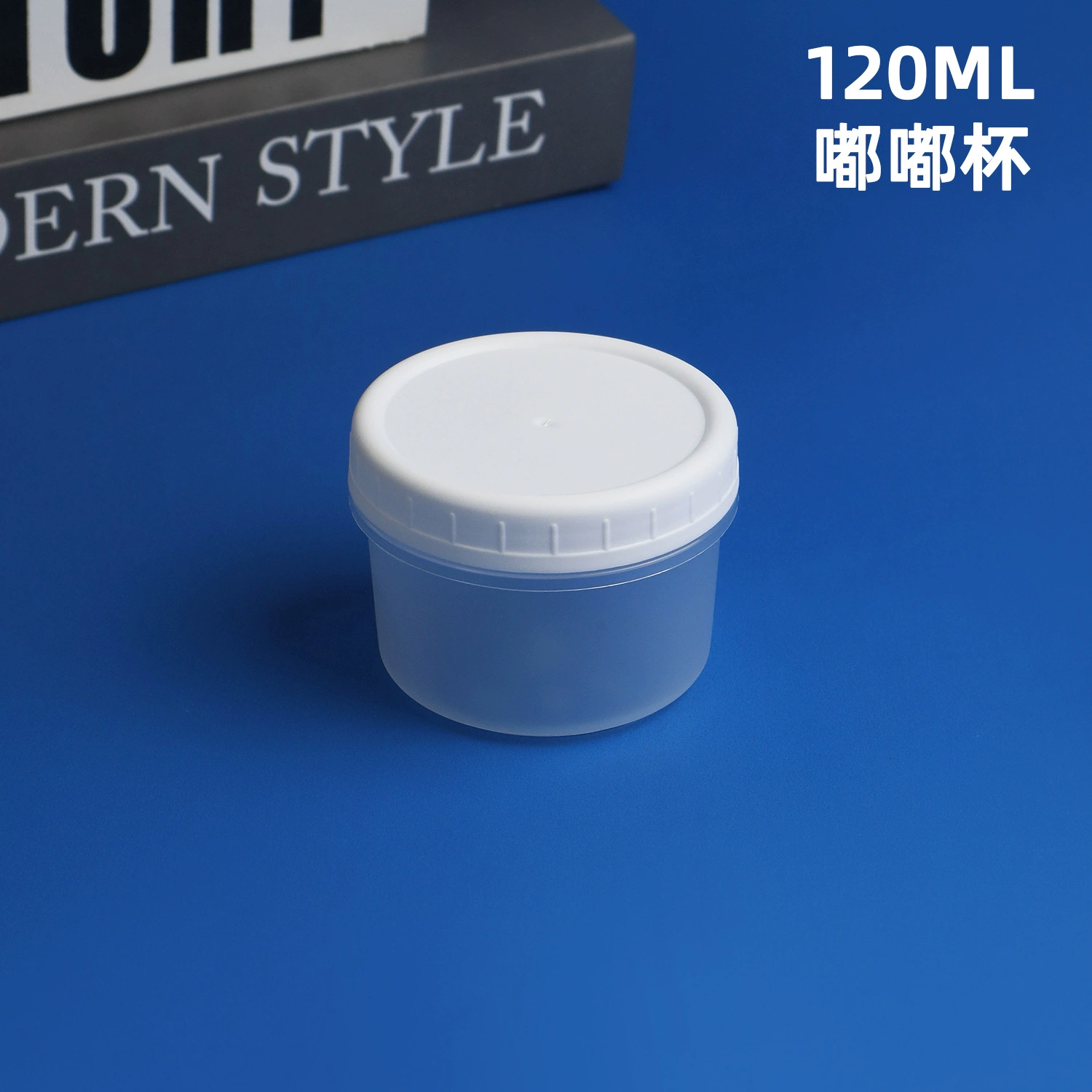 Йогурт холодного заваривания «Дуду», 120 г/120 мл, в пластиковой банке, имитирующей стаканчик мороженого, для сухого заваривания, греческий, для кожи