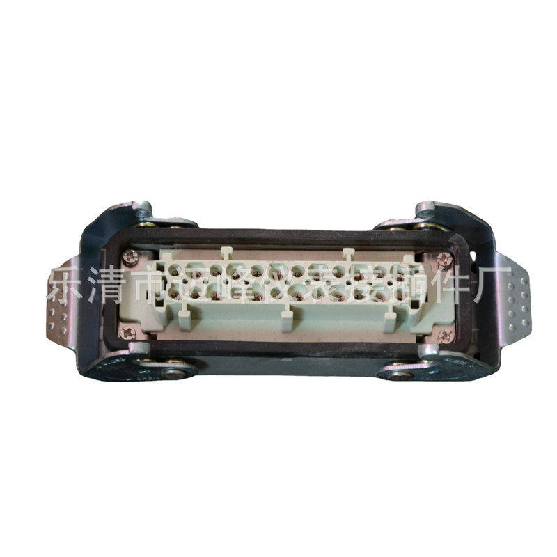 供应华峰牌(HF)高压柜专用HDC-HE-024-M矩形航空插头及重载连接器