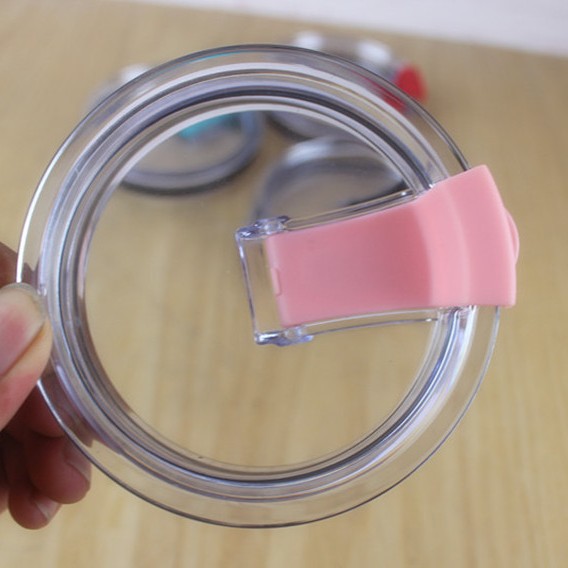 Suministro directo de fábrica creativo 30oz taza de helado cubierta de paja de vidrio 20oz Yeti taza tapa en stock logo