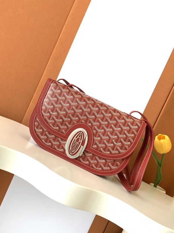 チャンネル商品 Goyard233 サドルバッグ ドッグトゥース トートバッグ プリント フラップ ゴヤバッグ サンタニリ メッセンジャーバッグ|undefined