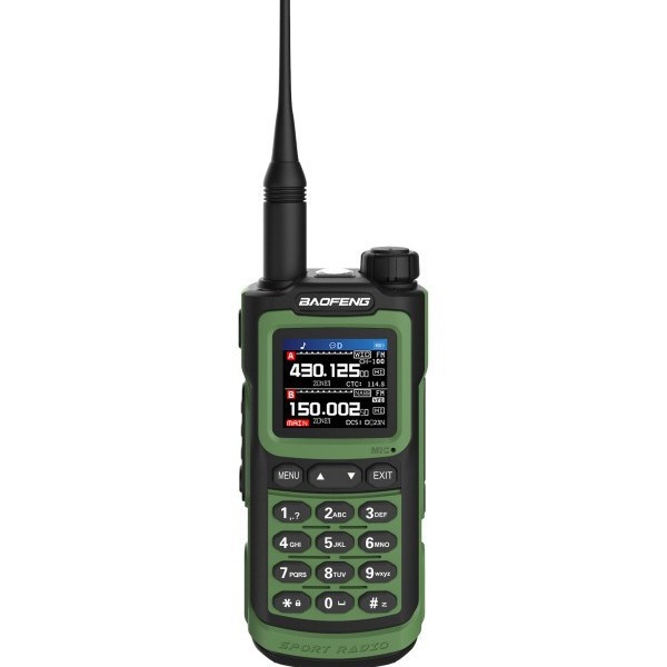 Radio Walkie-Talkie Portátil UV-20L Impermeable, Alta Potencia para Exteriores