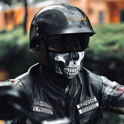 Helmets, Retro Cruiser Half | Motosiklet kaskı (dəbilqə)