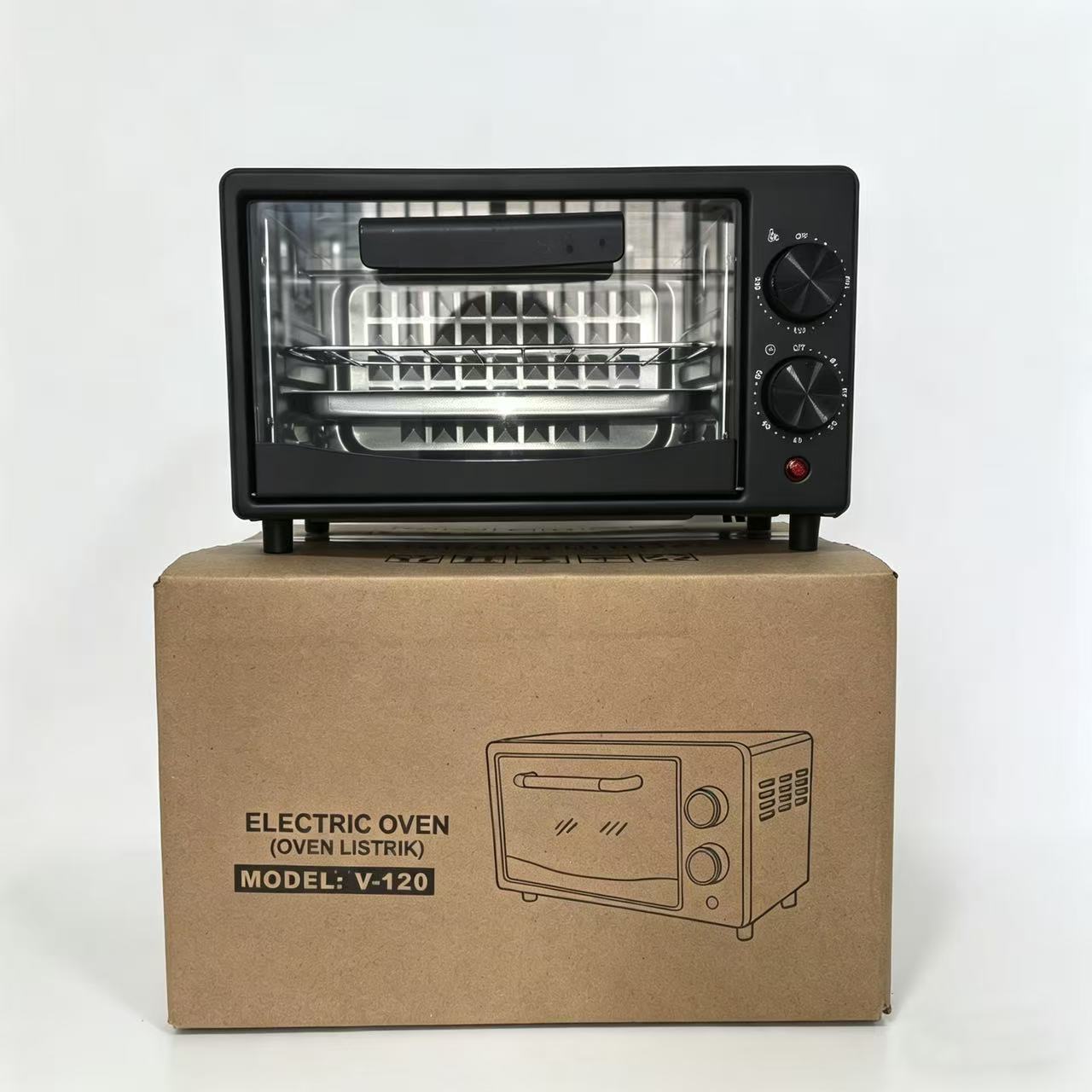 블랙 15L 오븐 블랙 British [220V - 영국 규격 플러그]