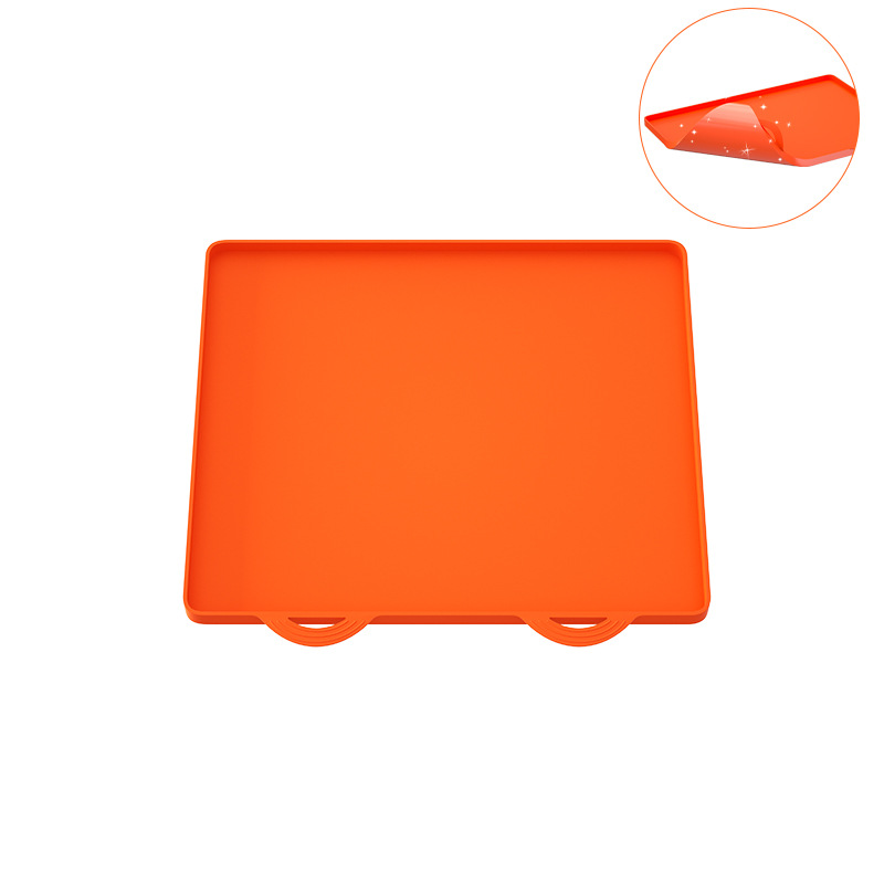 17 인치 핸들 미러 (오렌지)