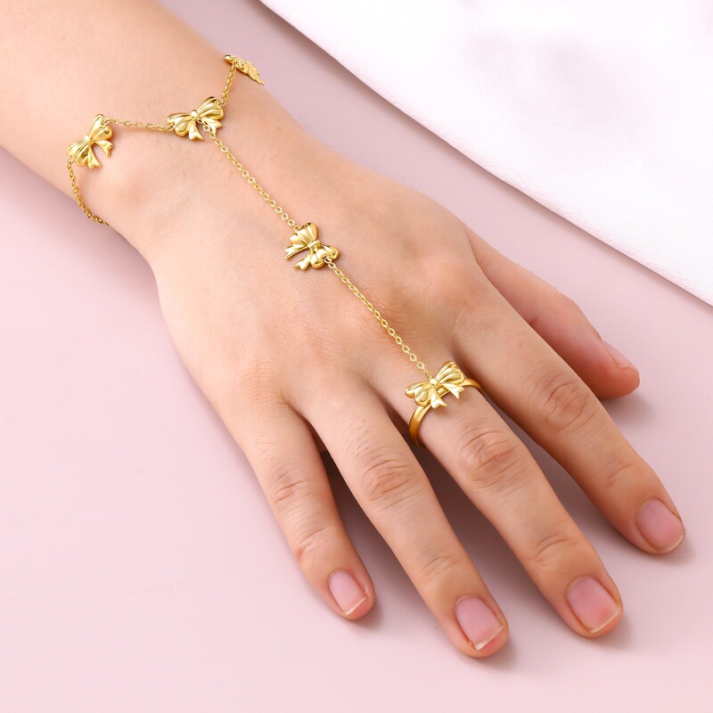 Amazon's Popular Gold Wrist Chain, Fashionable and High-End, with a Light Luxury Feel, Non-Fading Jewelry, Supports Dropshipping Amazon's Popular Gold Wrist Chain, Fashionable and High-End, with a Light Luxury Feel, Non-Fading Jewelry, Supports Dropshipping