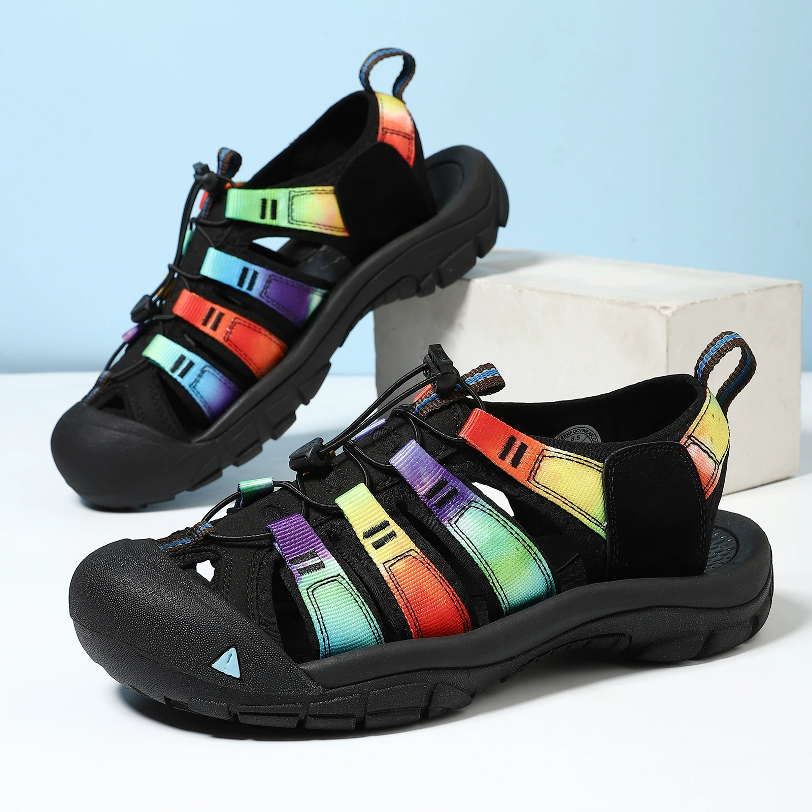 Summer sandals platform, beach footwear, shoes, casual footwear, plus size