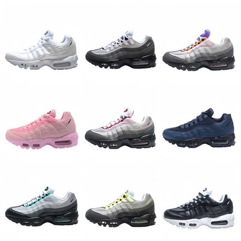 MAX95 エアクッションランニングシューズ男性女性スニーカーレトロ衝撃吸収学生カジュアルシューズ莆田工場卸売快適|undefined