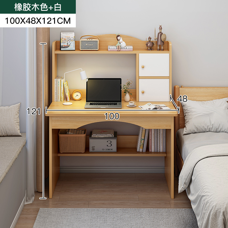 Escritorio de la computadora escritorio simple Escritorio de aprendizaje actualización mayor escritorio en casa dormitorio simple moderno escritorio estantería combinación