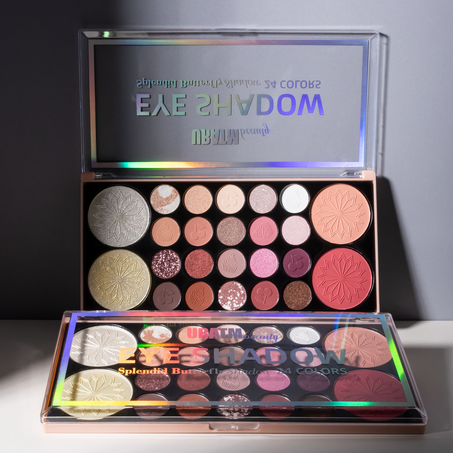 Cross-border bestseller: 24-color multi-functional all-in-one makeup palette, matte, pearlescent, eyeshadow, lipstick, blush, contour and highlight all in one undefined