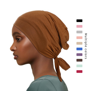 [high quality Pure Mercerized Cotton] Adjustable Hair Tape Hat