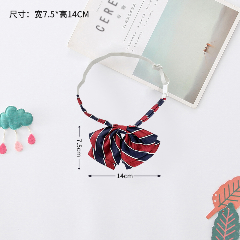 Pajarita para niños Corbata para niños coreanos Pajarita para bebés de color rojo vino de moda