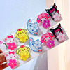Korean Edition Sweet Sanrio rotate Hairpin children Acrylic Large windmill Card issuance Hearts Hairdressing wholesale