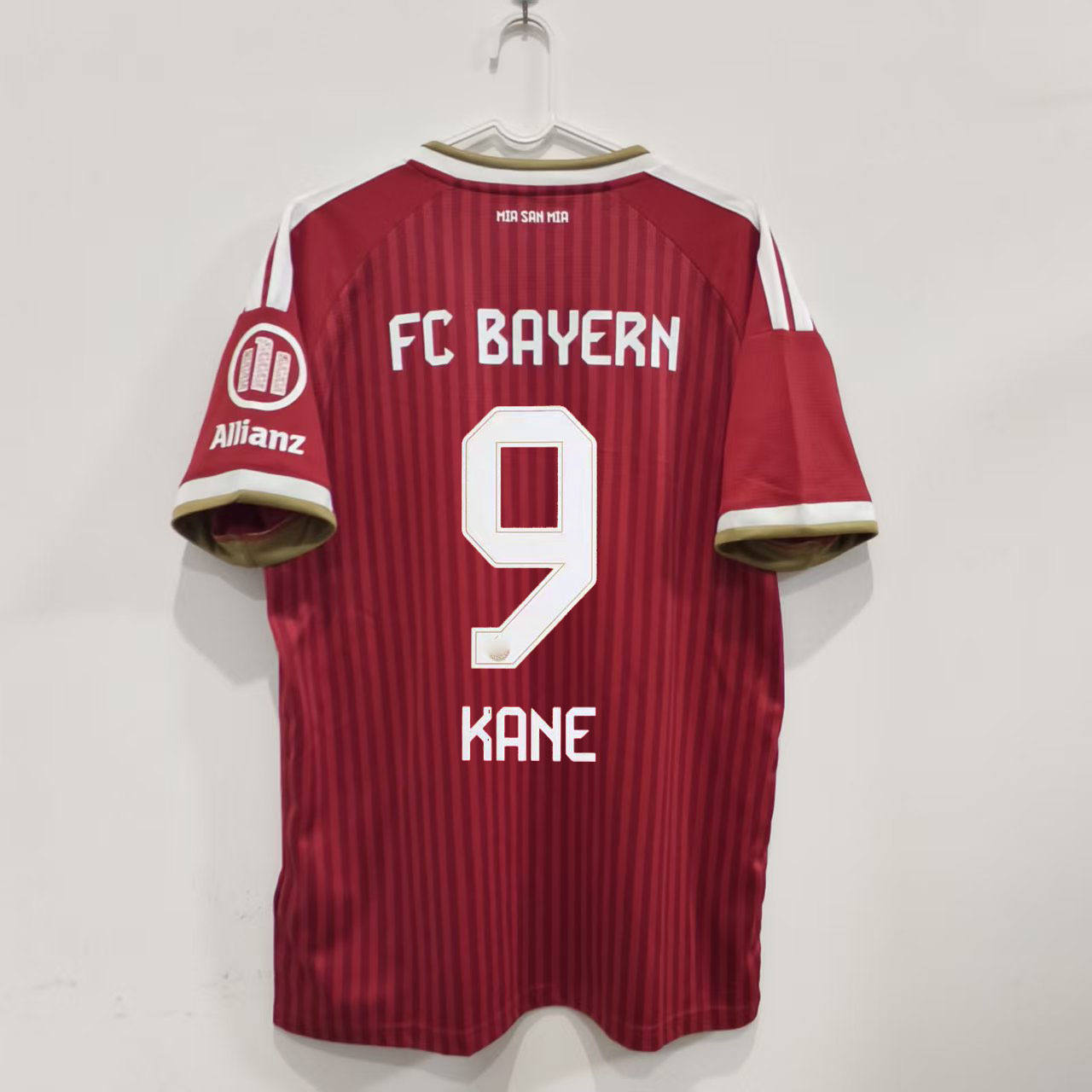2627 New Bayern home jersey with numbers 17 Olise, 9 Kane, 10 Musiala football jersey for fans