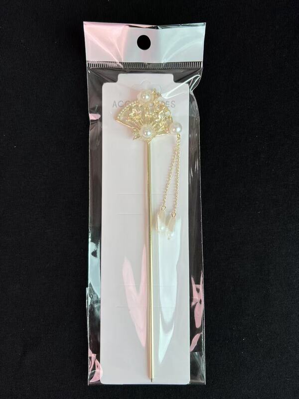 清冷感合金流苏发簪女高级感簪子复古气质发钗新中式古风汉服发饰|undefined