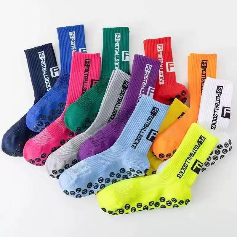 Football Socks Cross-Border E-Commerce Xiyin Fs Anti-Slip Socks Thickeneded Towel Bottom Long Tube Glue Socks Game-Specific Socks