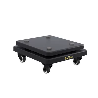 Electric car big tripod Board Bracket Tripod Rack - k72-double-layer-3535-universal-wheel-matte-black-one-price