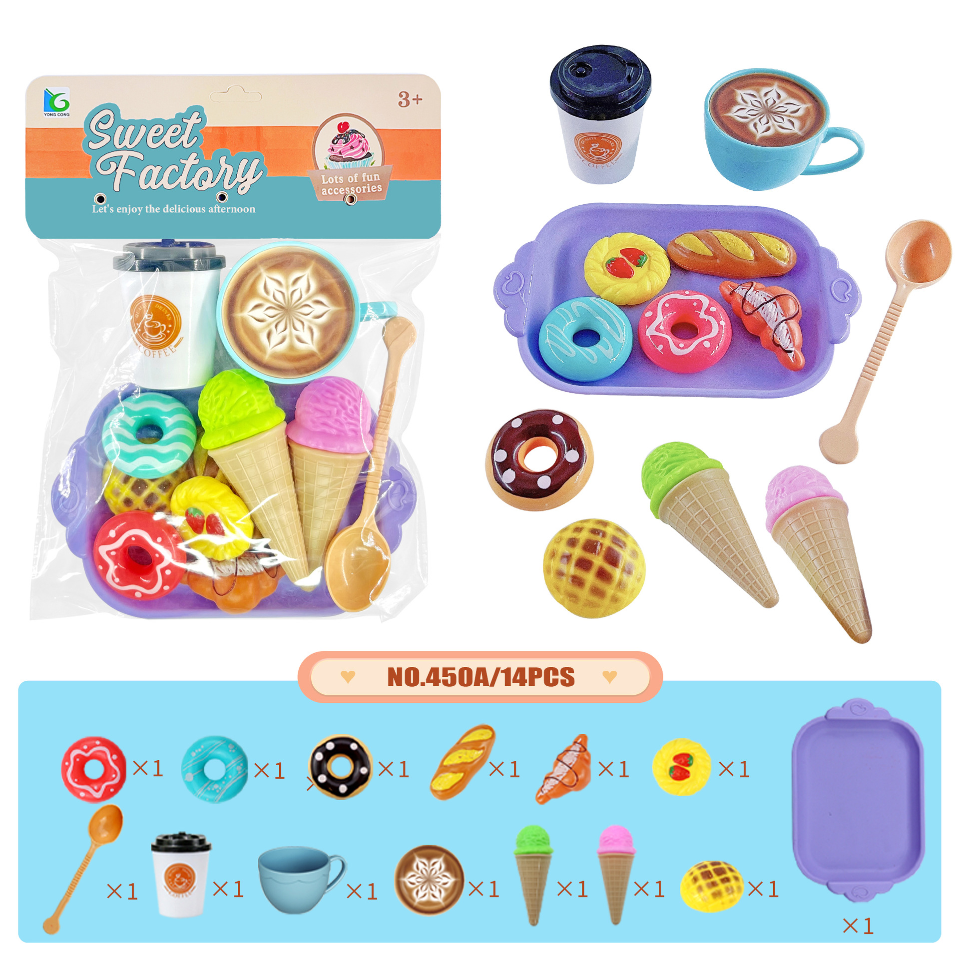 Juguetes de mesa de simulación para niños camping picnic basket set postre de té de la tarde juguetes de cocina de simulación