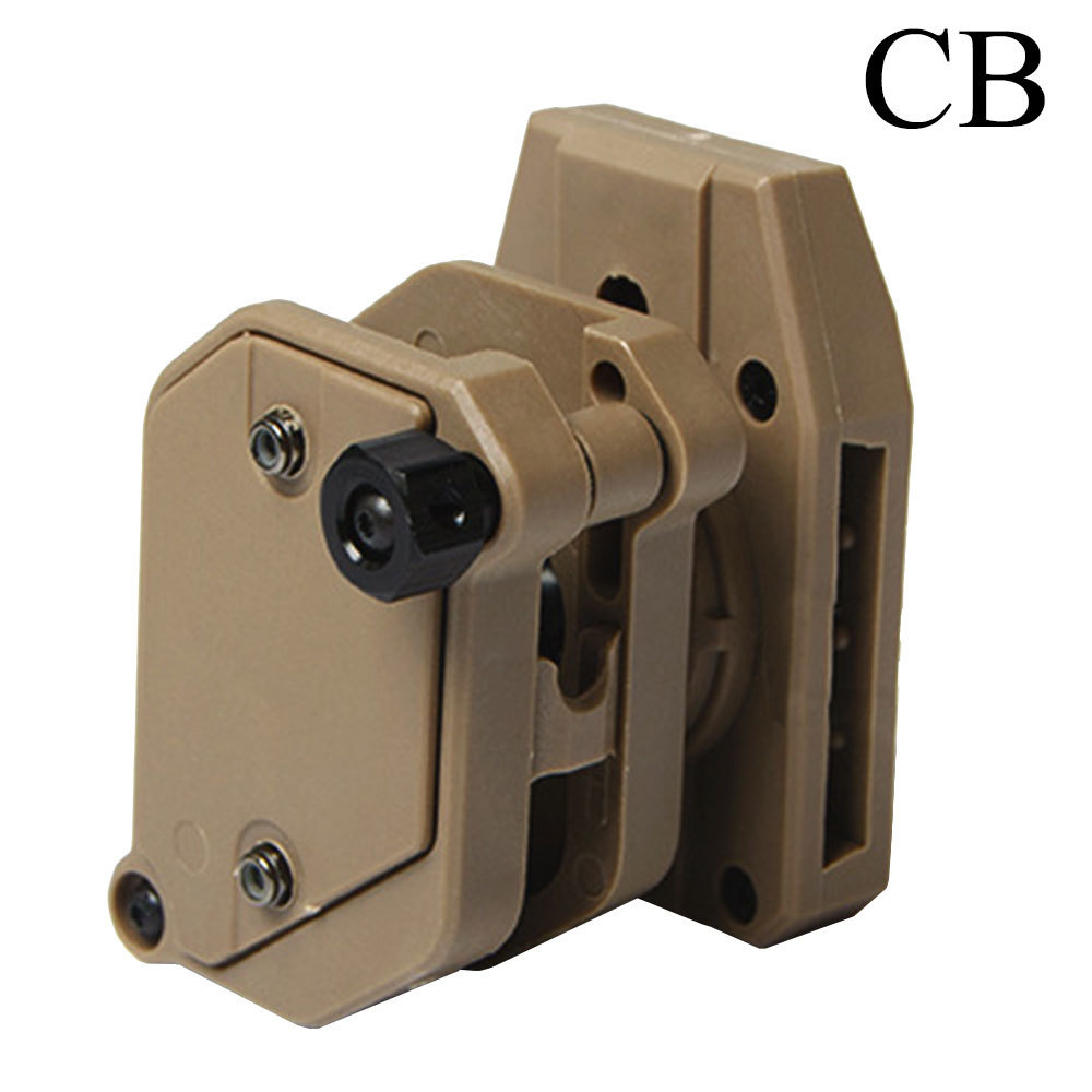 IPSC multiángulo giratorio de extracción rápida chaqueta de resorte, cintura colgante de extracción rápida chaqueta de resorte de resorte de tipo universal