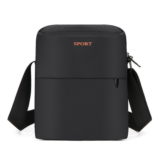 New  Men's Backpack Large Capacity Single Shoulder Bag Casual Sports Crossbody Bag Korean Style Multi Compartment Single Shoulder Bag
