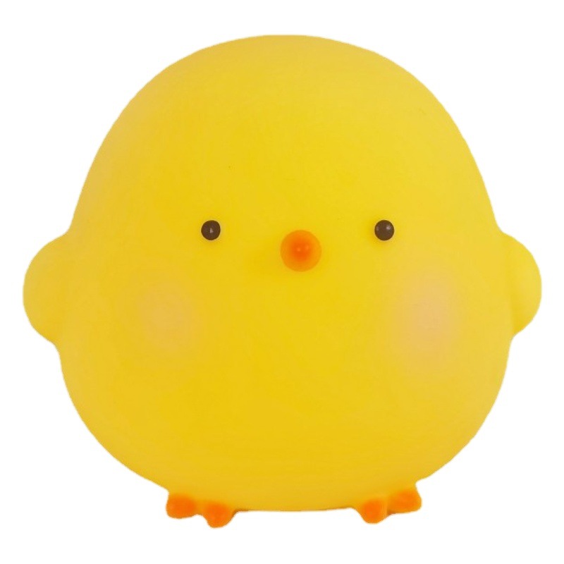 Lindo pollo led luz de noche habitación dormitorio luz de noche venta al por mayor mercado nocturno puesto de juguetes luminosos suministro transfronterizo