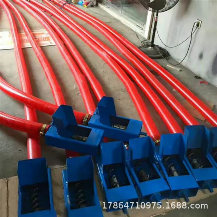 大吸力车载吸粮机 泰安玉米小麦装车吸谷机 锰钢弹簧式绞龙上料机