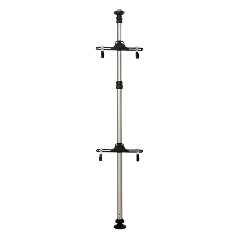 Columna de techo de la bicicleta estante del coche estante de la carretera montaña retráctil vertical de estacionamiento