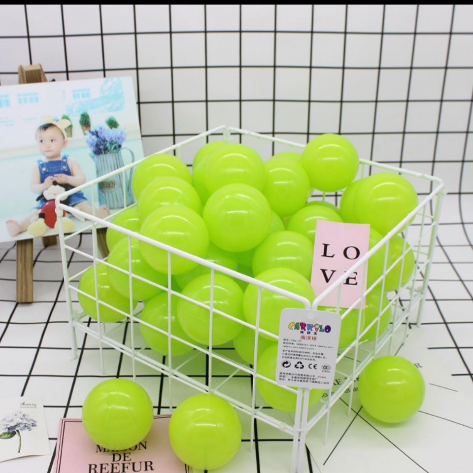 Decoración de gran macarón color onda bola bola de campo de recreo rojo bola bola de piscina seca bola de red de mar bola gruesa