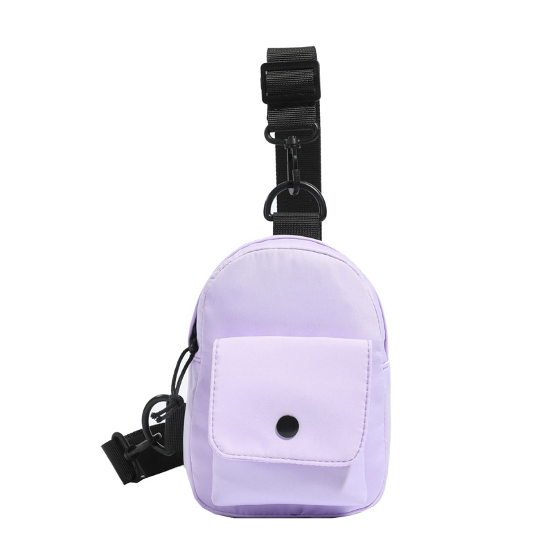 Bolsos coreanos para niños y niñas, bolsos de pecho de estilo extranjero mini al aire libre, bolsos de mochila casuales para padres e hijos, nuevos bolsos de comercio exterior transfronterizos para niños