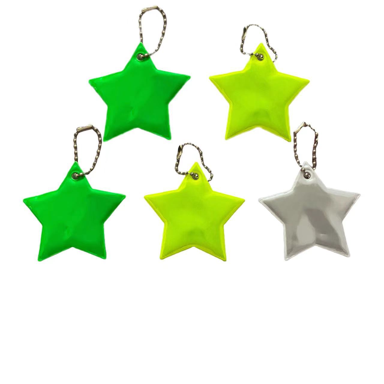 Amazon 5 cm colgantes reflectantes colgantes de PVC para la noche colgantes de llaver bolsas colgantes joyas