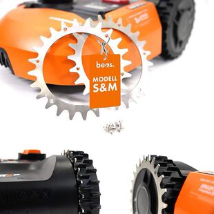 Worx Landroid Mowing Robot S/M Model 205mm Traction Wheel Skid Anti-Sheave Nails
