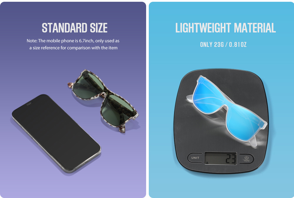 One-piece Lens Sunglasses HD Polarized Outdoor Athletic Glasses