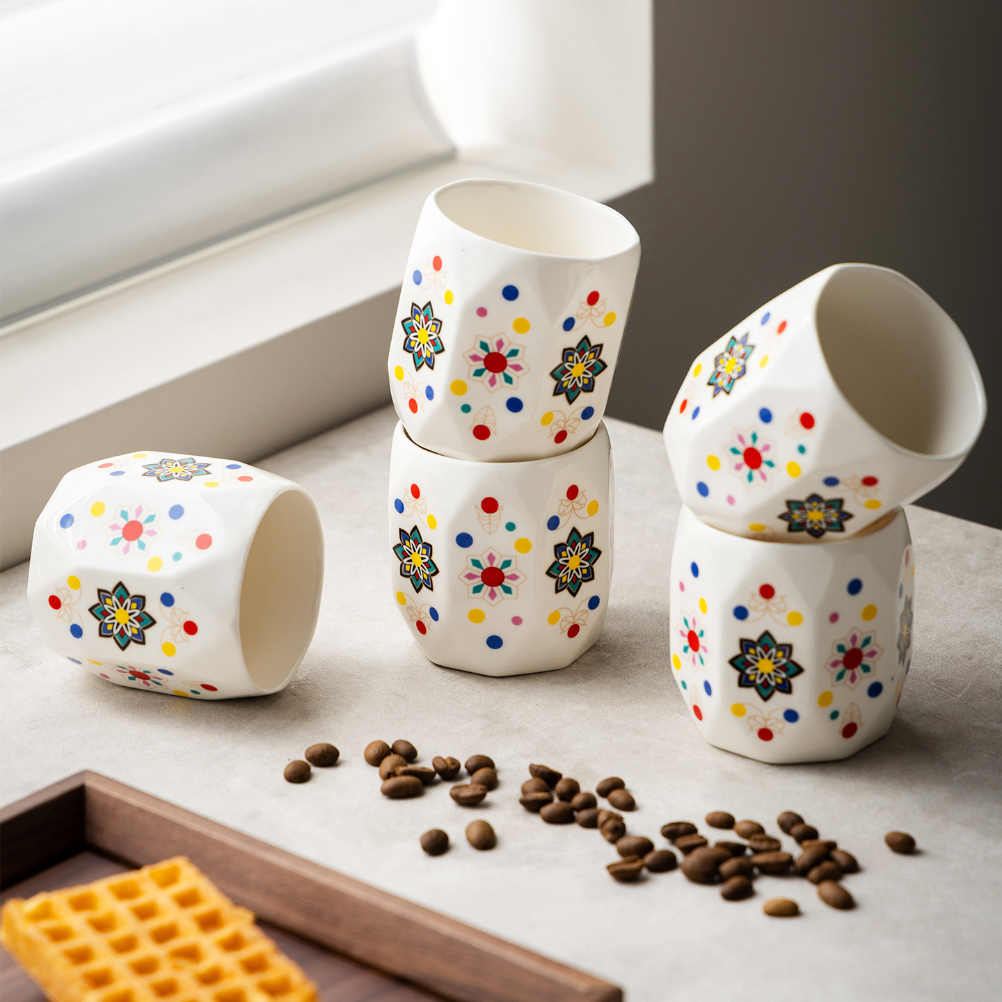 Cross-border popular ceramic coffee cup