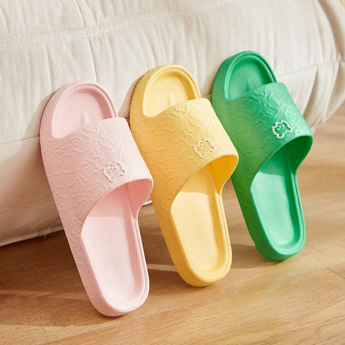 Wholesale Slippers for Women, Indoor Wear, Household Use, Summer New Quiet Anti-Slip Eva Slippers, Dropshipping One Piece