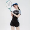 028443Black +Blue and Gray