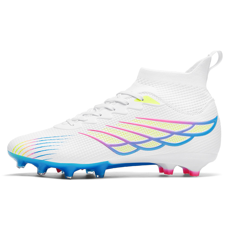 2025 nuevos zapatos de fútbol juveniles transfronterizos al aire libre de clavos largos competición al por mayor césped cómodo tamaño grande