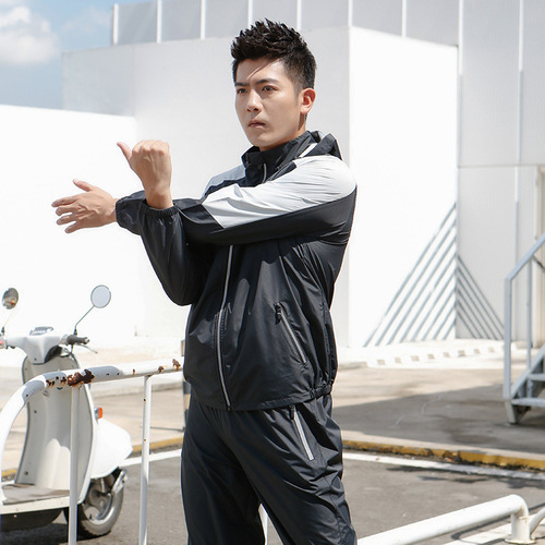 New Sweat Training Suit for Fitness, Body Shaping, and Sports, Unisex Heavy Sweating Suit Set