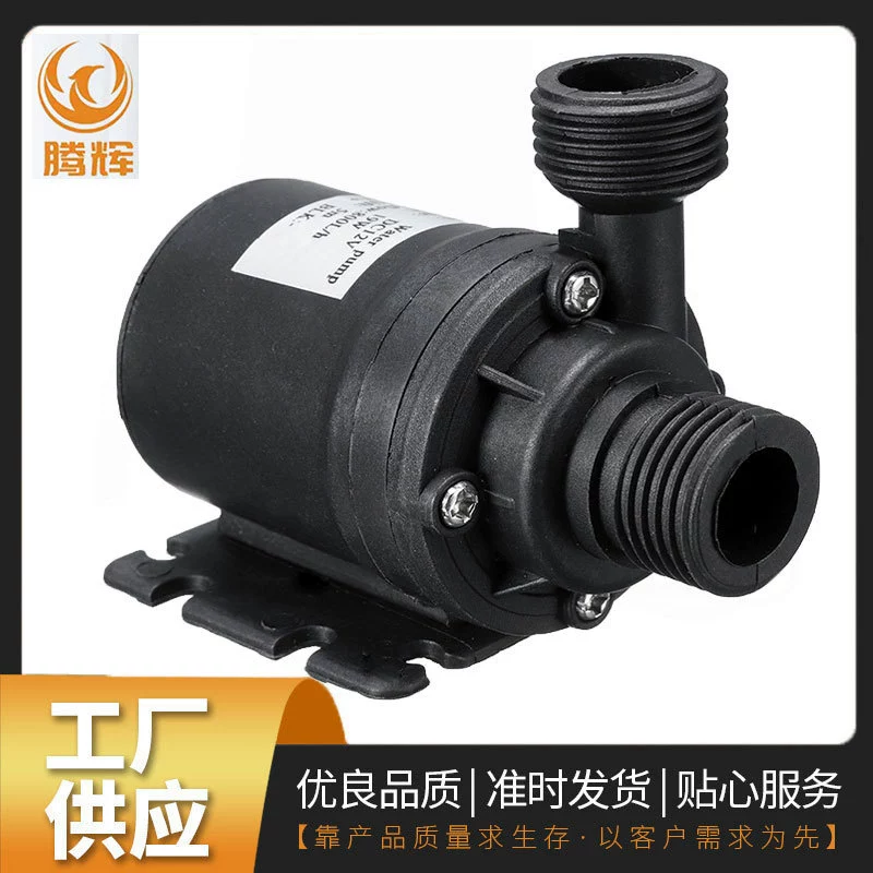 Производитель поставляет погружной самовсасывающий насос для микроциркуляции с четвертьрезьбой, 12В/24В, для повышения давления.