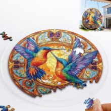 Acrylic Puzzles Suncatcher Window Hanging