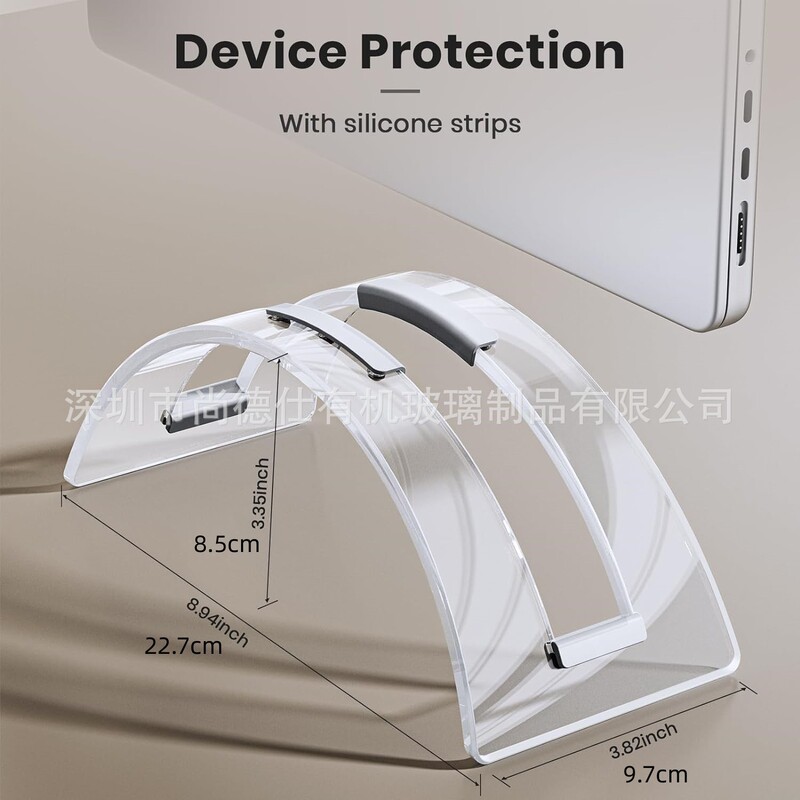 Customized Vertical Laptop Rack Holding Holder Space Saving Applicable Laptop Samsung Hp Dell