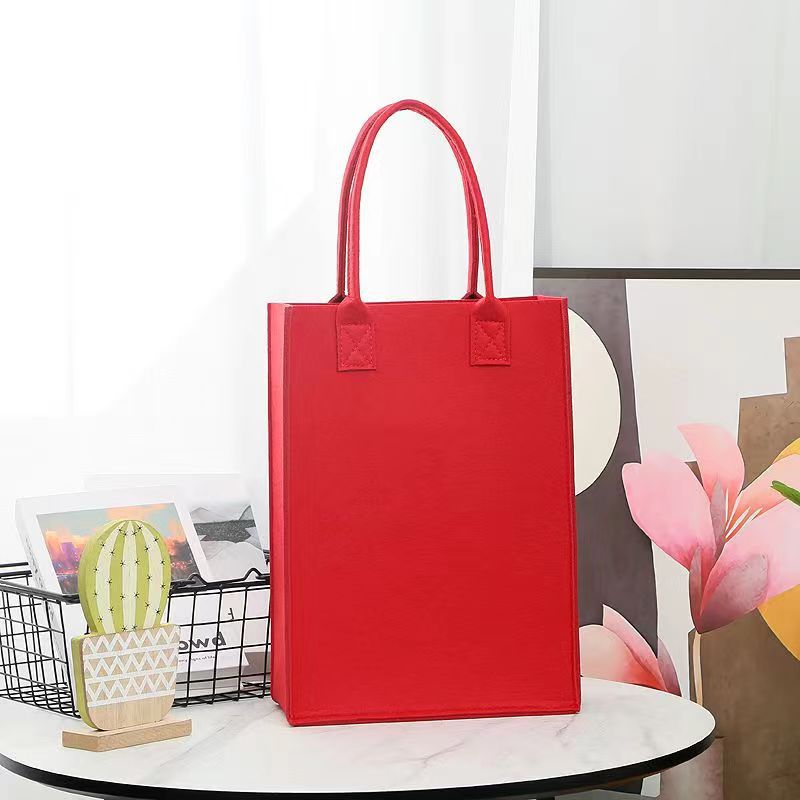 큰 빨간색, 대형 40*30*15cm, 패턴 없는 거울 표면