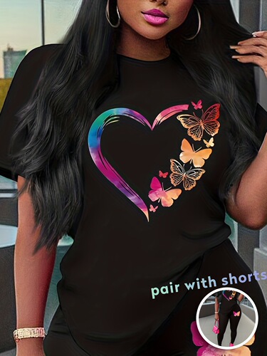 1 pc Women's Casual Short Sleeve Dropshipping