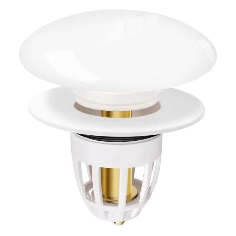 Lavabo lavabo fuga enchufe cuenca rebote núcleo escurridor accesorios universales Push-tipo anti-olor artefacto pequeño