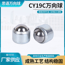 供应CY-19C万向球 小型万向滚珠输送球 滚珠牛眼轮钢球 万向球