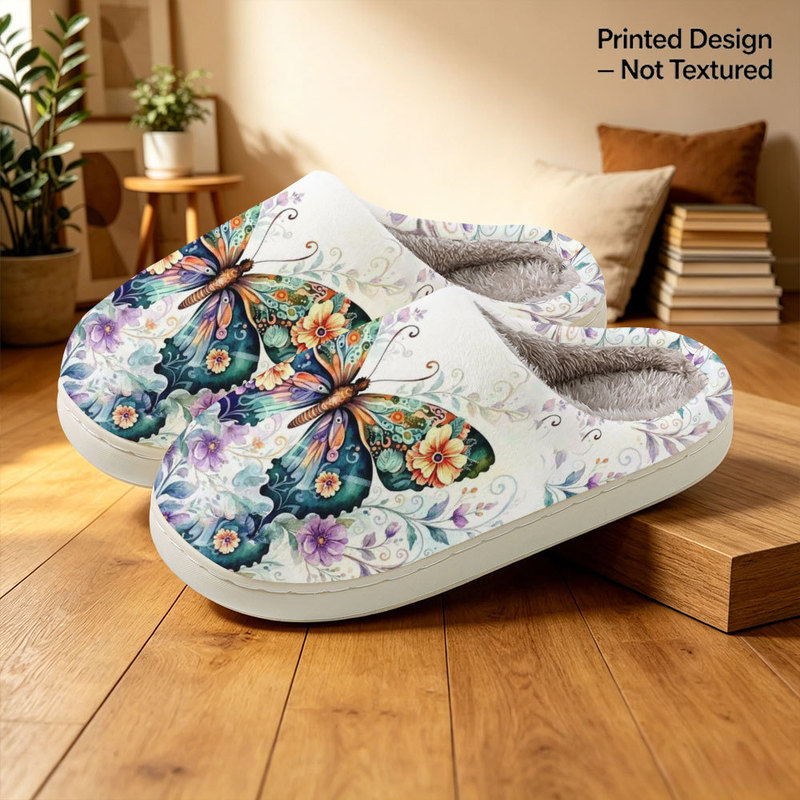 Foreign trade cotton slippers for men and women, cute cartoon animal print home slippers, POD cross-border JIT one-piece drop shipping Foreign trade cotton slippers for men and women, cute cartoon animal print home slippers, POD cross-border JIT one-piece drop shipping