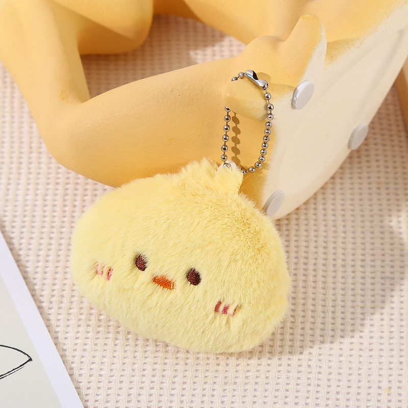 Oso de peluche dibujos animados Panda broche lindo muñeca Rana conejo bolsa colgante DIY accesorios ropa